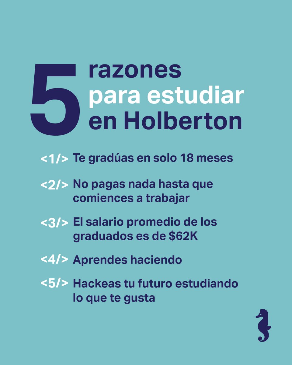 holbertonspr's tweet photo. Si buscabas una señal para convencerte, es esta. Aquí te convertimos rápido en un excelente programador. 👨🏻💻
Te dejamos el link por aquello de que quieras saber más 😉
https://t.co/P55tJiHFwE
#HolbertonPR #Holbies #HackYourFuture #ProgrammingSchool #Coding #HolbertonPR https://t.co/eYOJo5meUE