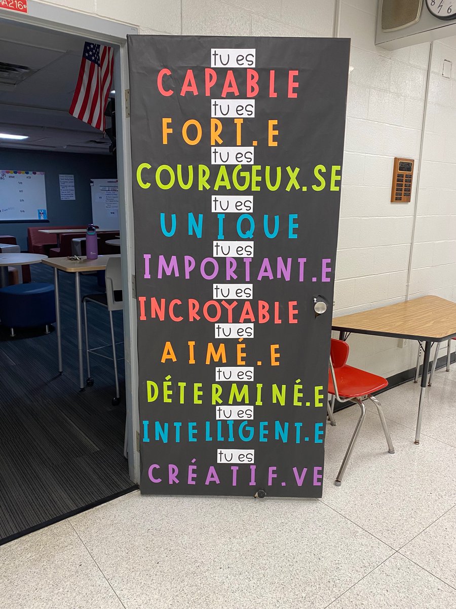 Thanks to all the suggestions I got about door decorations! It was a labor of love that took many days, but I’m so happy with the way it turned out.