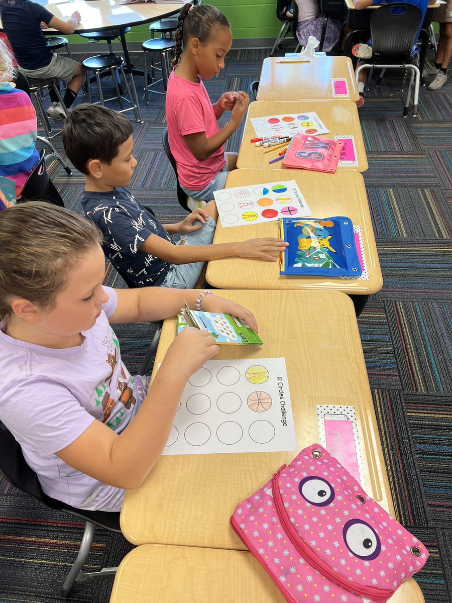HarknessKim's tweet photo. We celebrated National Dot Day in 3rd Grade. #eeinkee https://t.co/Gps2wPpQHa