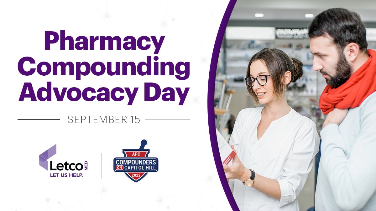 Letco_Medical's tweet photo. Pharmaceutical #compounding allows patients to access critical medication when a commercially available drug does not meet their needs. Urge your representative in congress to help protect access: https://t.co/cTcwc5p4O9 #Letco #LetUsHelp #Pharmacy #CompoundingMatters #CCH22 https://t.co/TPnHz6CHzq