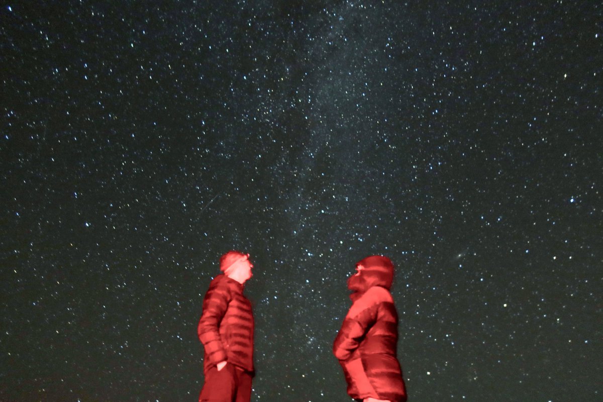 Back on La Palma with Ryan and Lily. There are some advantages to doing a PhD astronomical instrumentation...