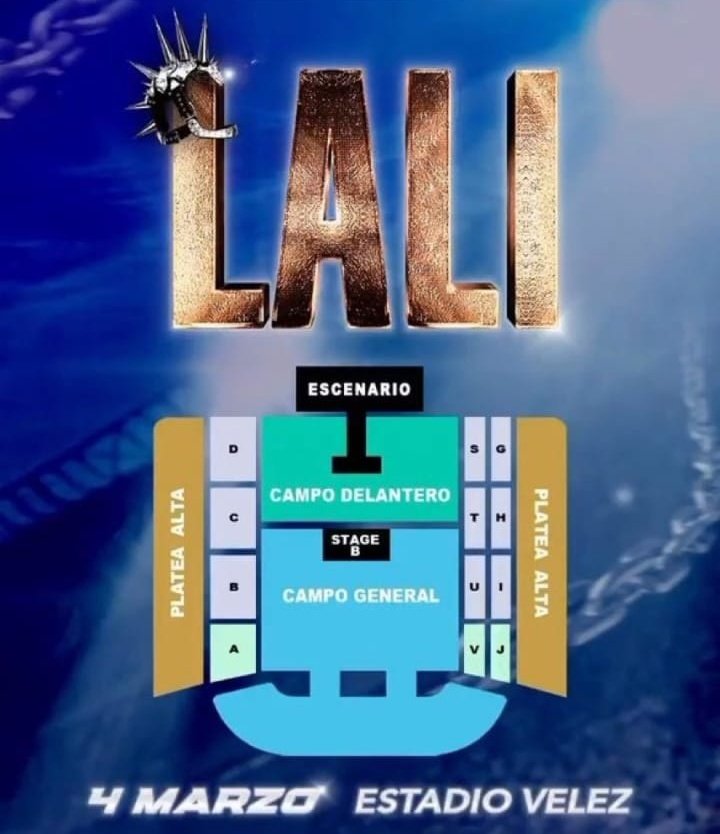 LaliPromotion's tweet photo. 2 escenarios y pasarela 

LALI EN EL VELEZ #LaliEnVelez https://t.co/Z8xopkwTbk