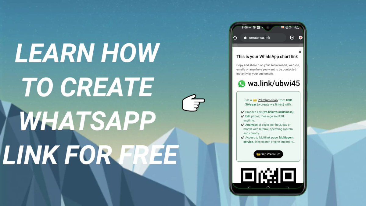 AbiolaMakindee's tweet photo. Best way to create whatsapp link 

And How
 
you can learn how to create whatsapp links and customize it for free 
👇🏽 https://t.co/JyYHw5wyhB