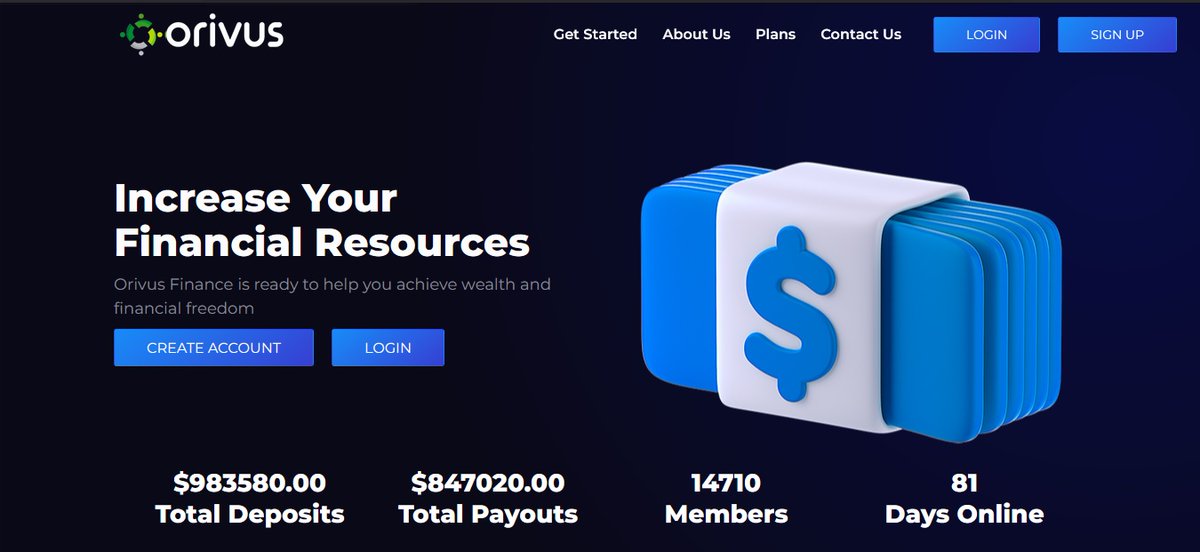 Sarah11954843's tweet photo. https://t.co/oWsCuRj7OS
✅Plans: 1.5% daily for 30 days | 1.75% daily for 60 days | 2% daily…

✅Min deposit: $1

✅Max deposit: $∞

✅Referral: 5%, 3%, 2%, 1%, 0.5%* https://t.co/8ZGLQo9PCz