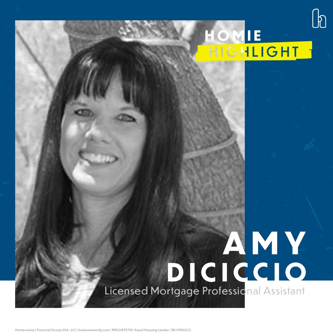 homeownersfg's tweet photo. Anyone who’s had the opportunity to work alongside Amy DiCiccio will understand why she’s this month’s #HomieHighlight. As her team leader Lori Bowman says, “Amy is Amy-zing. Amazing!” 🤩 Read all about Amy and how she excels as an LMPA: https://t.co/NKblBWkaAF https://t.co/wimLZHaTHv