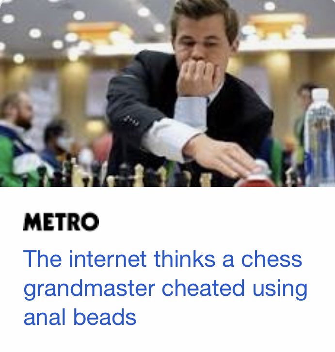 Sorry if posted before - Did US chess grandmaster use anal beads to beat  world No.1? : r/BotezLive