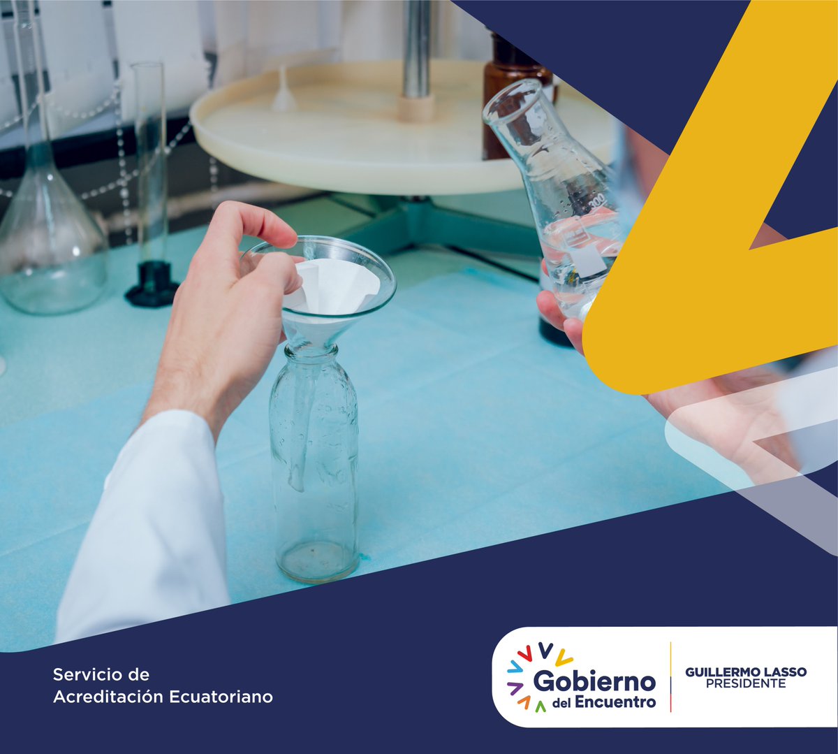 SAE_EC's tweet photo. Laboratorios que entregan servicios ambientales, se respaldan con la #AcreditaciónSAE para aplicar métodos con base a normas internacionales para el análisis de aguas, suelos, sedimentos, fuentes de combustión, aire ambiente y acústica ambiental.
#CalidadSAE https://t.co/riKy9LW2W3