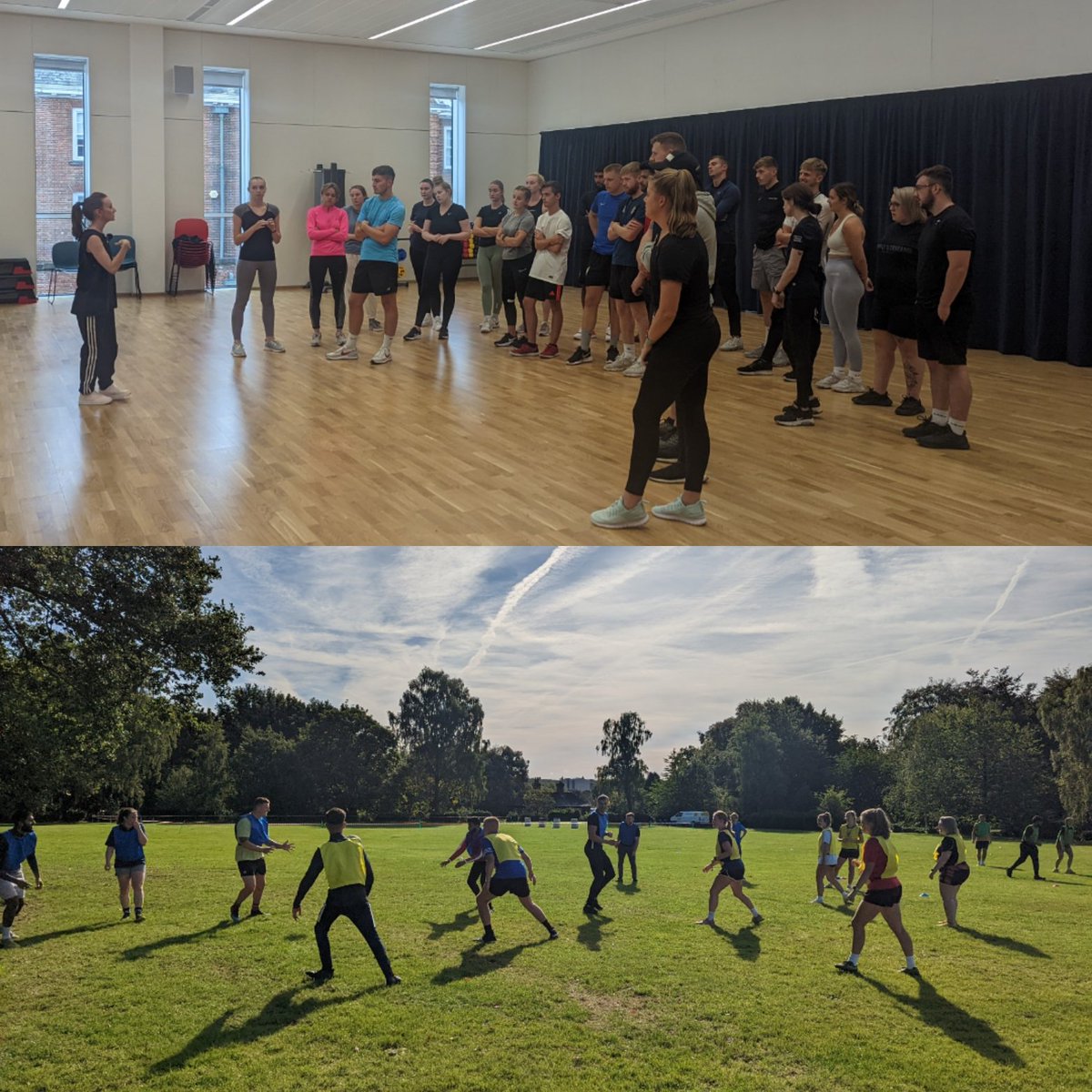 LBUSecondaryITE's tweet photo. Brilliant week so far of concepts and subject knowledge through gymnastics, basketball, rugby, inclusive PE with @Mermaids_Gender and @Pogg34, dance with Louisa Keohane @carr_manor and behaviour management with @NiciPedley and it's only Thursday! #DreamTeam https://t.co/TU4aBbsfHH