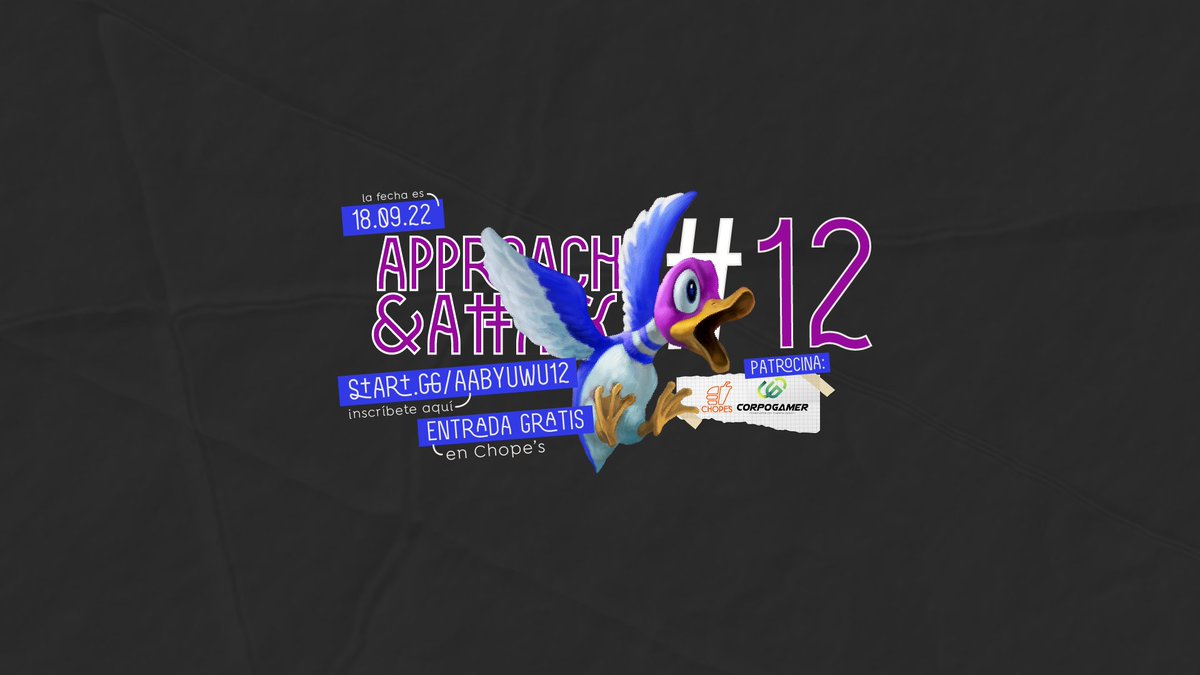uwu_smash's tweet photo. Debido a la postulación de @sidiot404 para Climax. En el próximo #ApproachAndAttack lo tendremos como caster a partir de top 8 🤗

Recuerden registrarse en https://t.co/uyT9b8WeJY 
 😊🫰 Y también para nuestro nacional: https://t.co/KaYyPtqlHb https://t.co/OLeSBQ5JN8