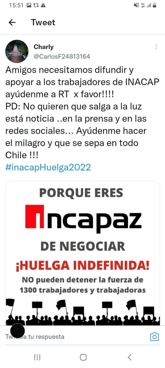 kamba41272's tweet photo. #bancoestado inacap #inacapSinade #huelgainacap #huelgainacap2022 https://t.co/olmXjEgFvN