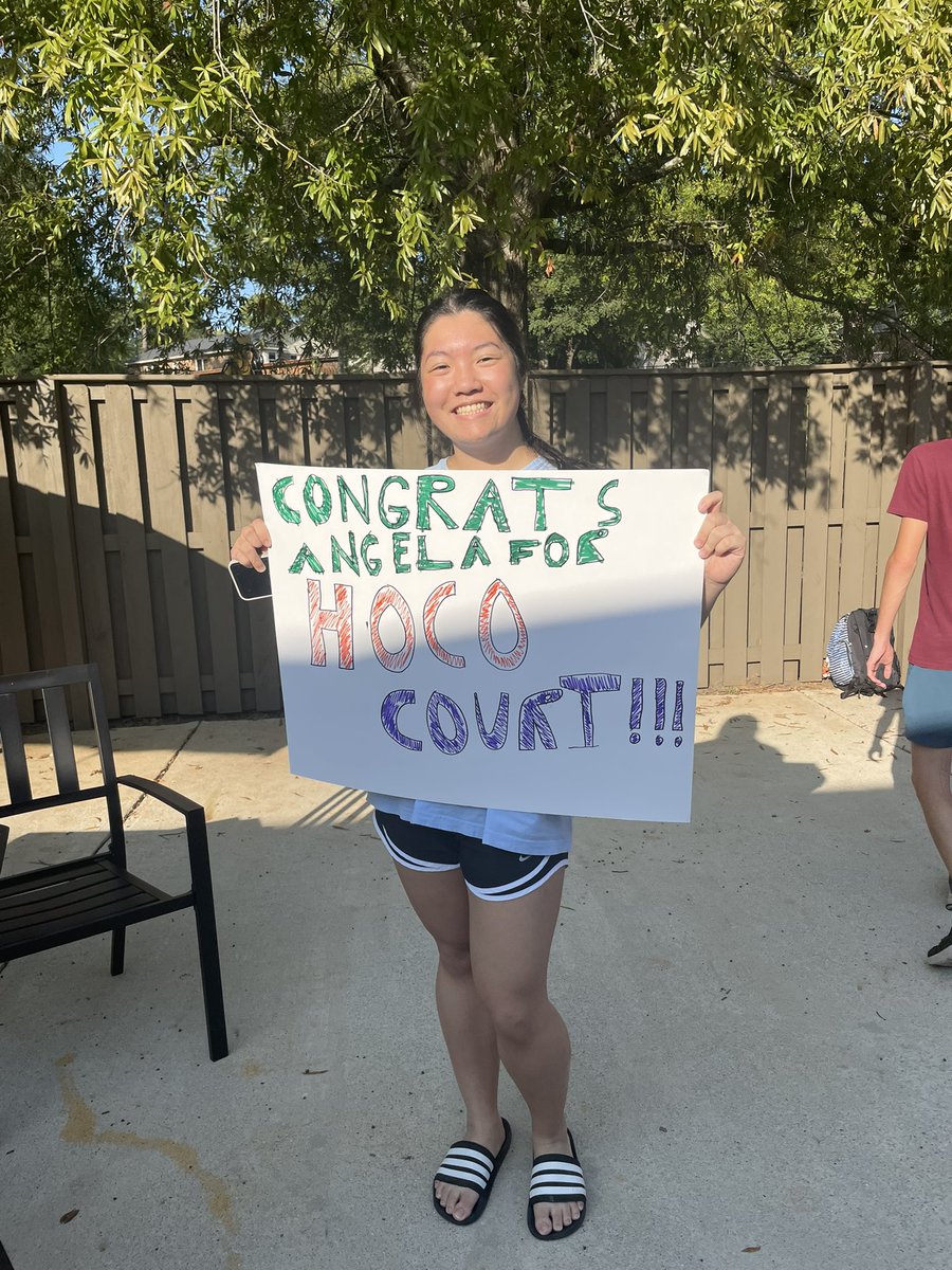 Congrats to Angela Ai on Homecoming Court! You are a shining example in and out of the pool!💙✈️ #jcswimansdive