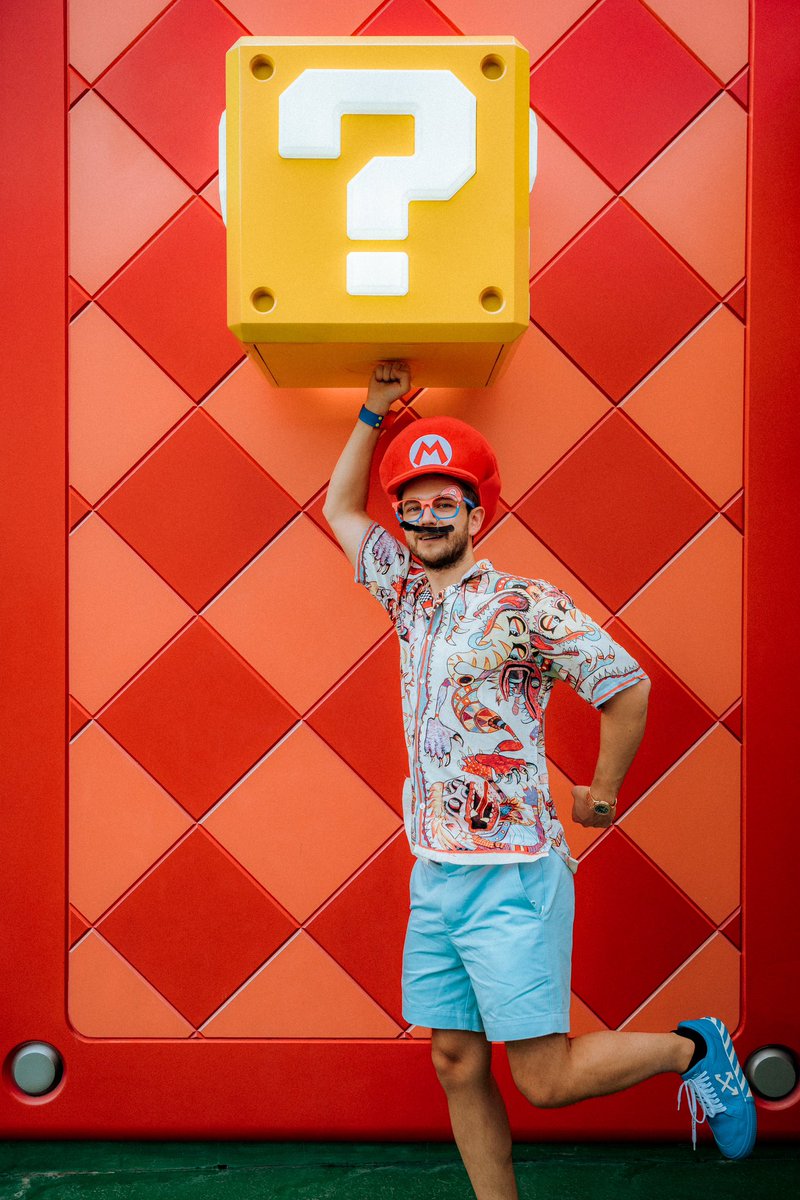 Zedd's tweet image. HAPPIEST DAY OF MY LIFE!!!! 🥹
Been dreaming of going to #SuperNintendoWorld ever since it opened… 
FINALLY MADE IT 🥲