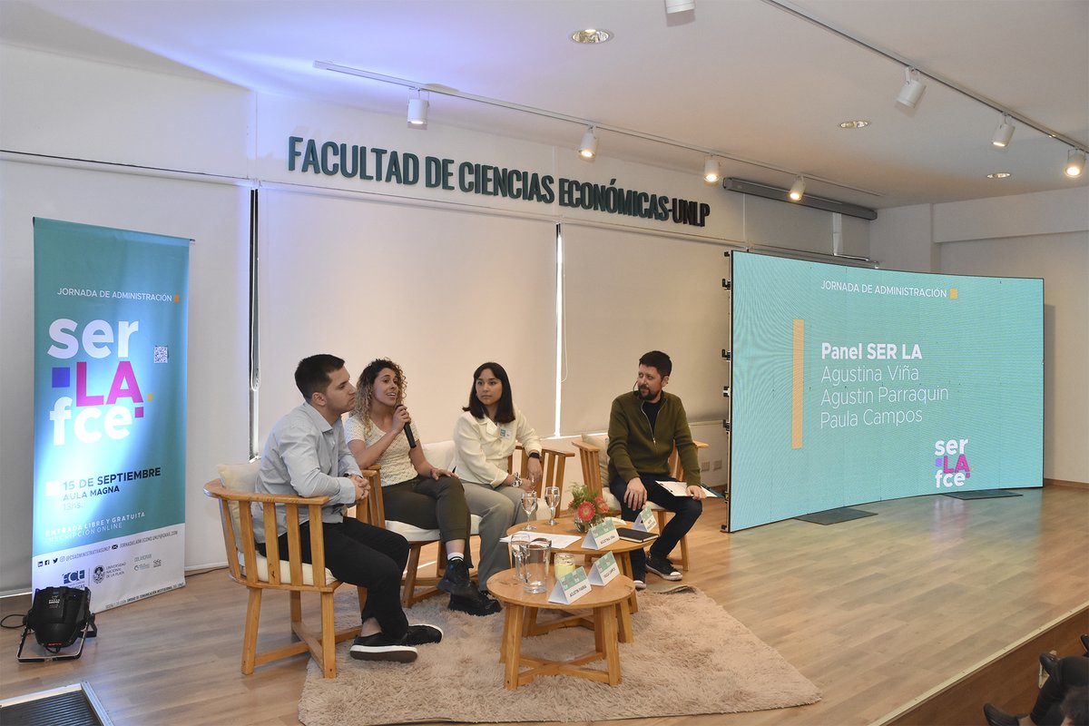 economicas_unlp's tweet photo. ¡Seguimos!
Panel SER LA 
Coordinado por Martín Fernández Molina y con la participación de Agustina Viña, Agustín Parraquín y Paula Campos. https://t.co/NEQnX8HPRH
