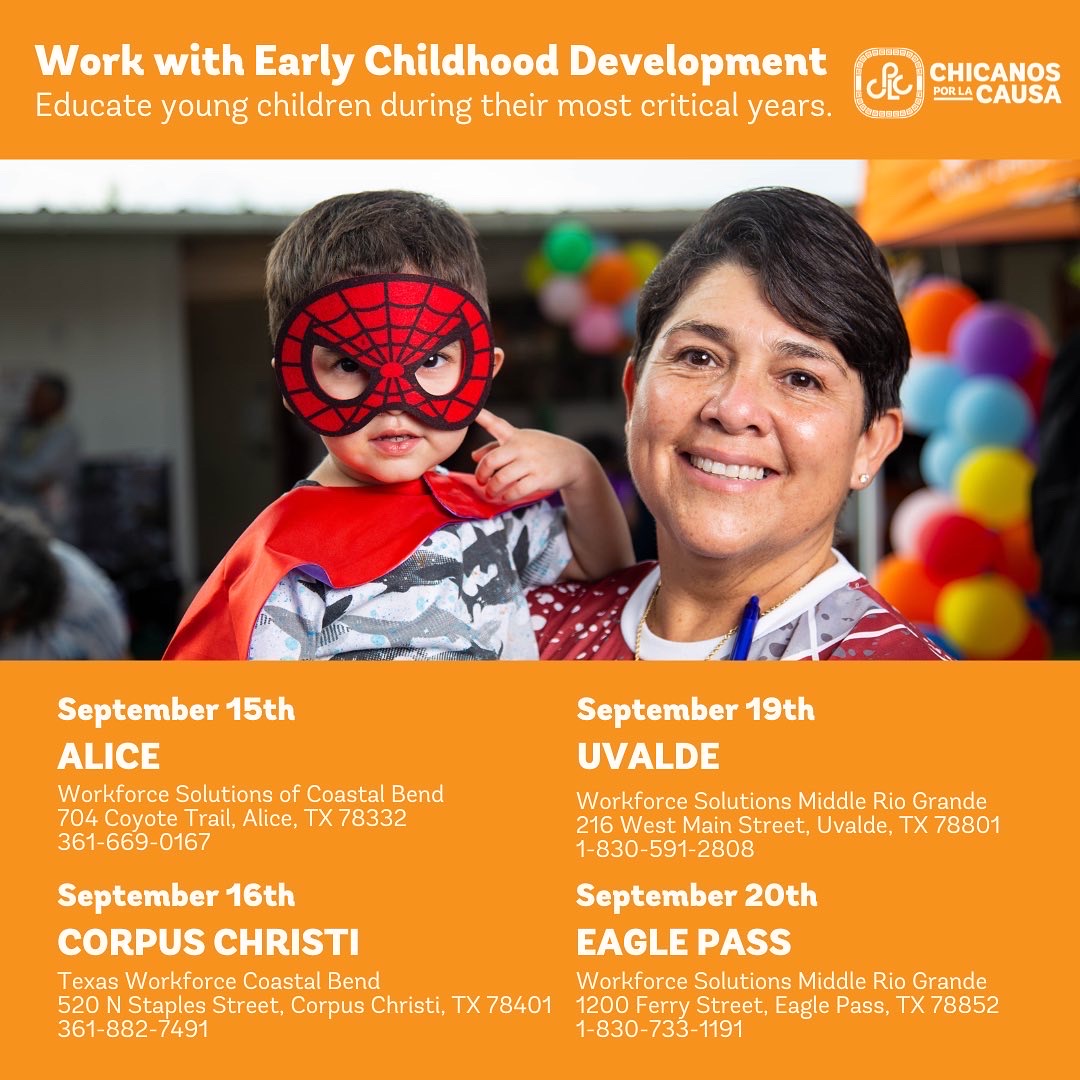 WeAreCPLCTX's tweet photo. We are HIRING! Our ECD staff in the following Texas locations will be hosting job fairs at the locations listed above. Please feel free to stop by between 9:00-3:00 pm at the location you wish to apply to. https://t.co/jFYlCwwUdB