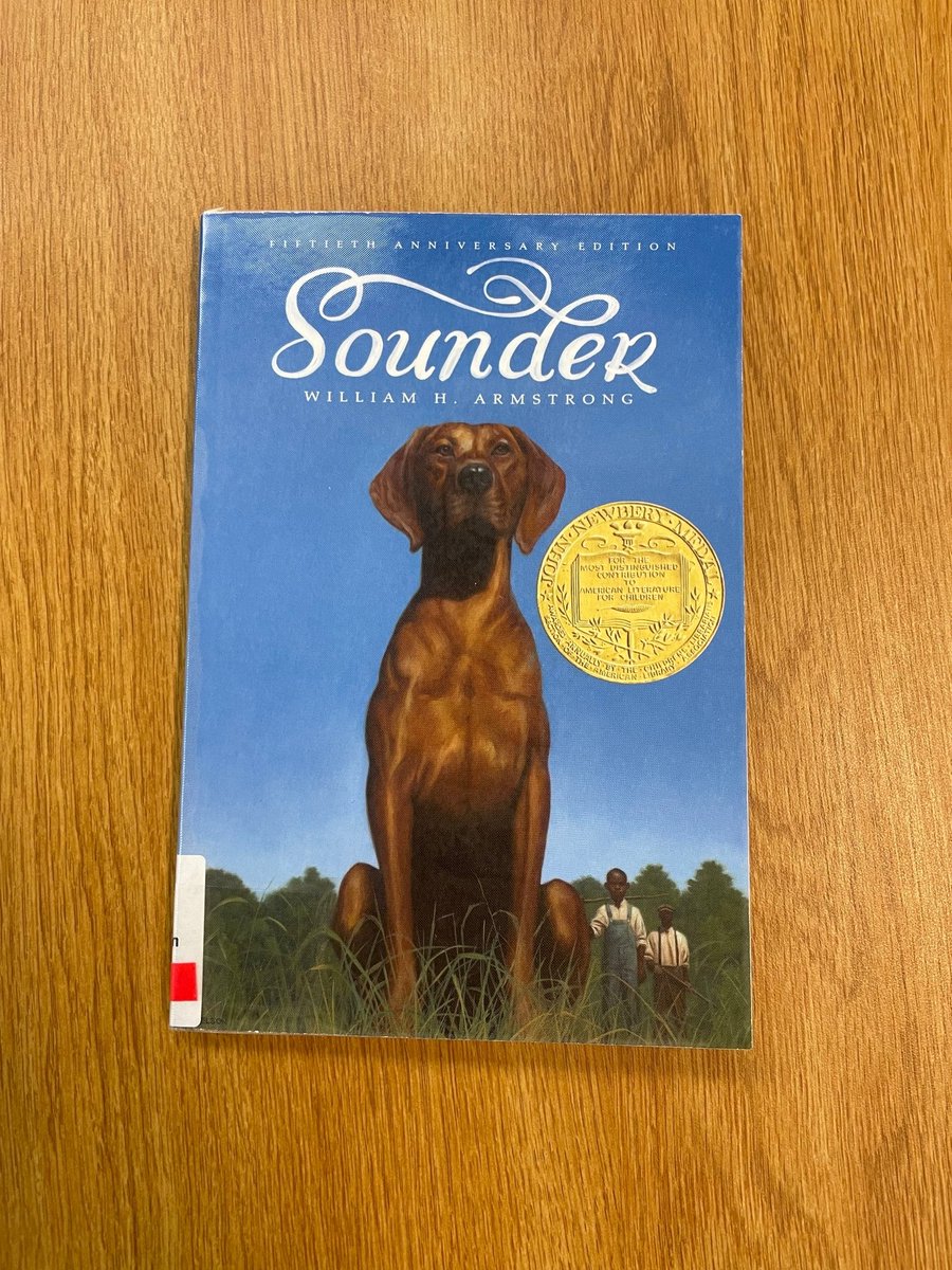ImaLulingReader's tweet image. The classic Newberry Award winner (1970) now in its 50th anniversary edition. Set in late 1800s/early 1900s, a sharecropping family struggles to survive and keep the family together. The family dog Sounder survives a near death injury to await his master&apos;s return years later.