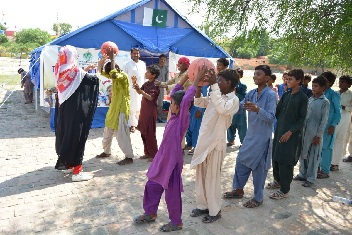 SELD_Sindh's tweet photo. Government  of Sindh, School Education and Literacy Department, (SELD) in collaboration with UNICEF and other DRR Members understands the importance of space, time, resources and conditions for access to play and games even in situation of crises. https://t.co/rZydgq13E0
