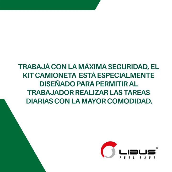 orventmontibel's tweet photo. Trabaja con la máxima seguridad, el kit camioneta está especialmente diseñado para permitir al trabajador realizar las tareas diarias con la mayor comodidad. #seguridadindustrial #ropadetrabajo #Libus #orventmontibel #kits https://t.co/KUI2KQMsbU