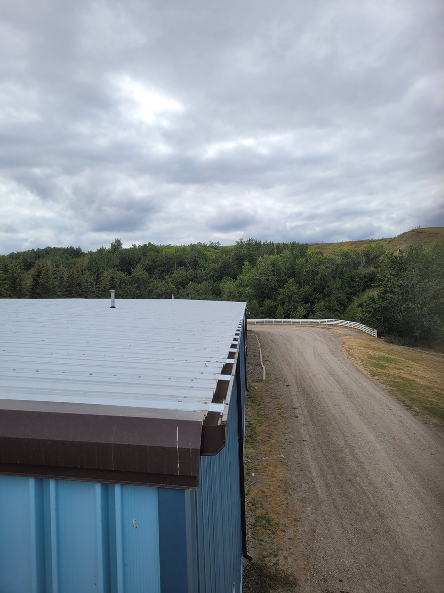 gutterguyz's tweet image. 7"continuous box gutter 
All on these ag related buildings
Some new some retrofitted
#agriculture 
#foragestorage