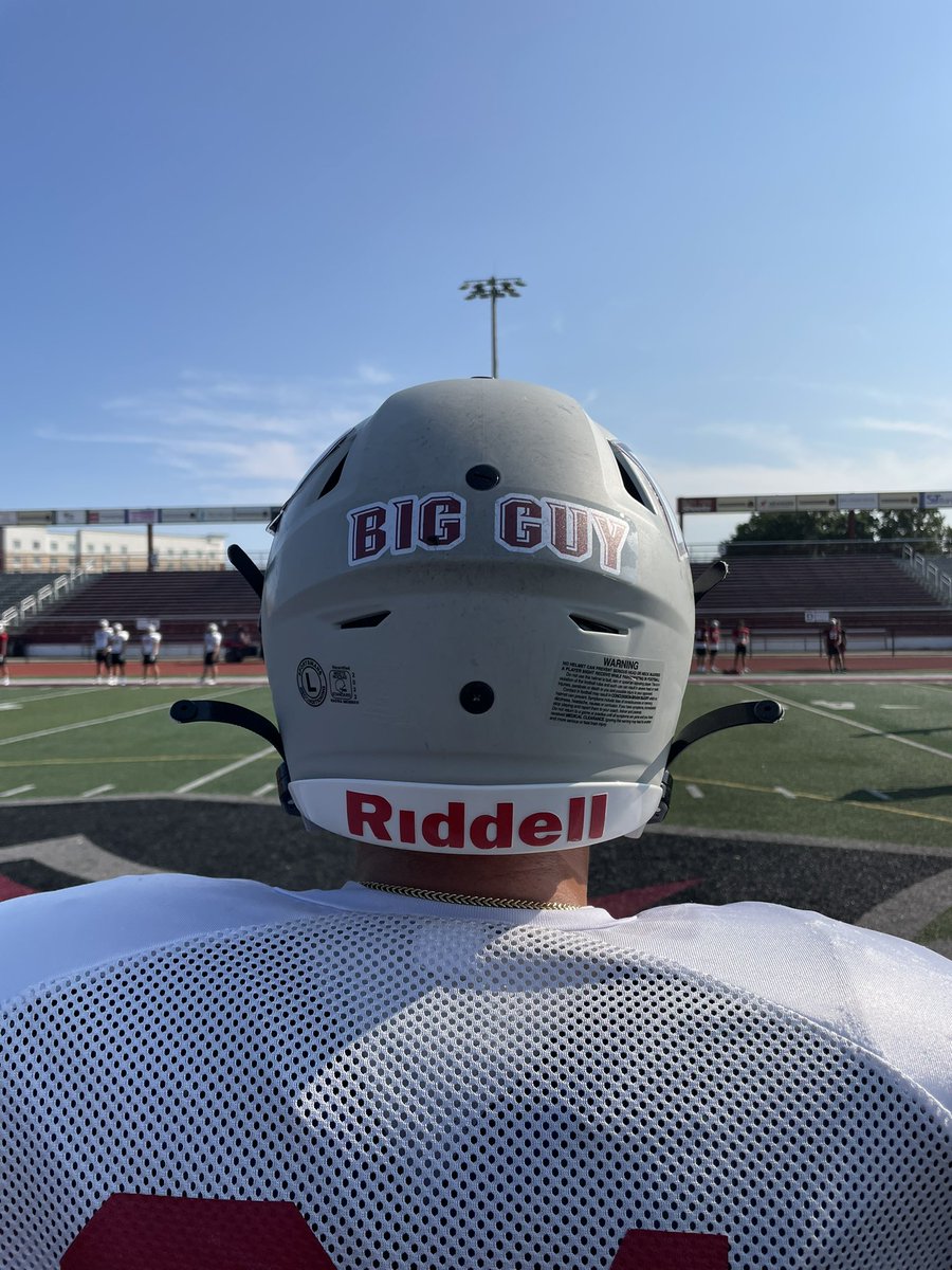We will be honoring Coach Cignetti starting this Saturday with the “ BIG GUY “ sticker on the back of our helmets . We will never forget what he means to us and IUP Football . All In / Coach Tort