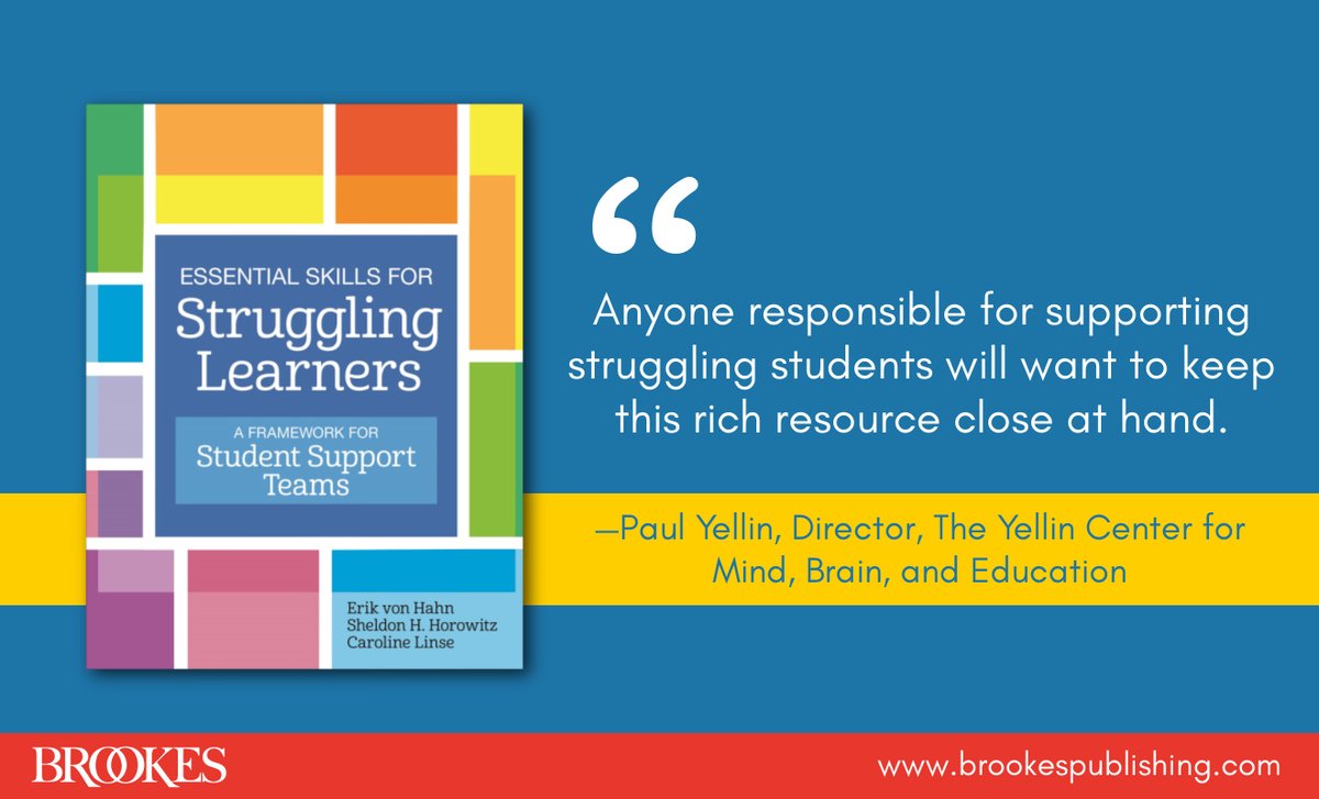 BrookesPubCo's tweet photo. This planning guide is your key to addressing the essential skills that students with and without learning difficulties need to succeed. Learn more here: https://t.co/dUgwooIHNp #ldchat #education https://t.co/jOZTqxEftK