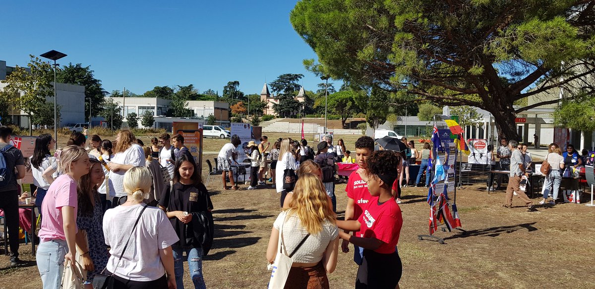 paxbukovic's tweet photo. Journée d'accueil aux étudiants #Erasmus et en échange à @UTJeanJaures https://t.co/BY1AEehwvJ