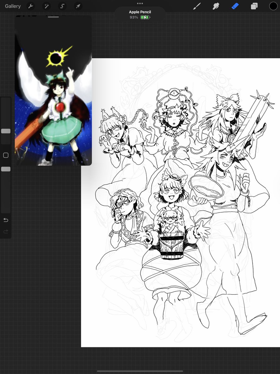oops all touhous 