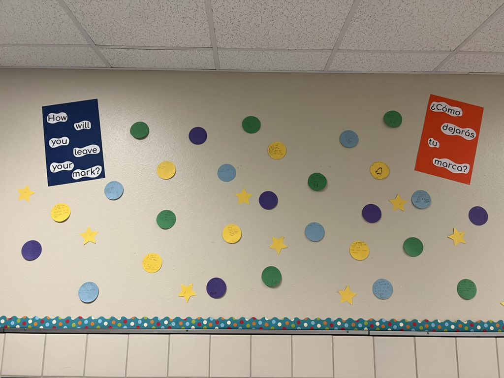 SLEcontreras's tweet photo. Thinking of ways we can leave our mark today for #NationalDOTDay #ExperienceSLE @mrs_flanaganSLE @SLExDstars https://t.co/DeSMPcMlEN