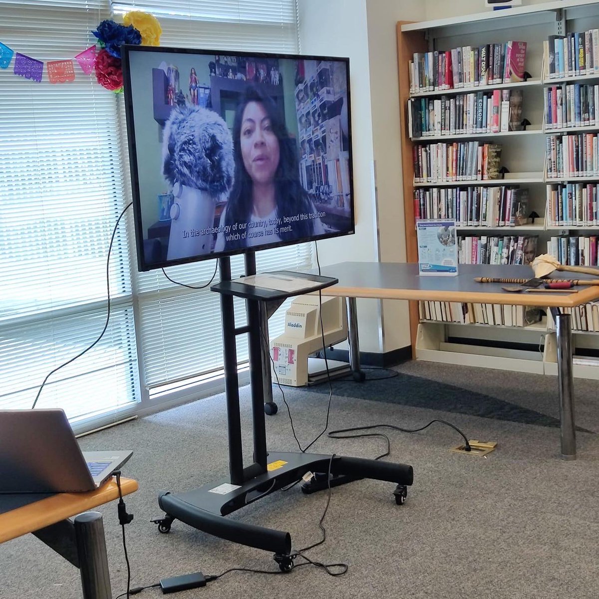 Happy Hispanic Heritage Month! Today marks the beginning of Latino / Latina / Latine / Latinx / Hispanic Heritage month in the US.

Today we started this celebration at Golden Gate Library in Naples talking about Mexican archaeology. Thanks to <a href="/LibretaNegraMx/">Libreta Negra Mx</a> for their help!