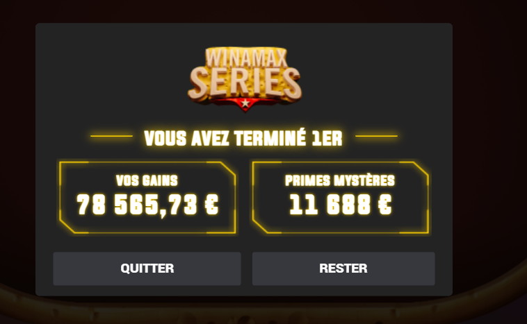 ET C'est la WIN de mon 1er #WinaSeries ! ENORME HAAAAAAAAAAAAAAAAAAAAAAAAAAAAAAAAAAAAAAAAAAAAAAAAAAAAA