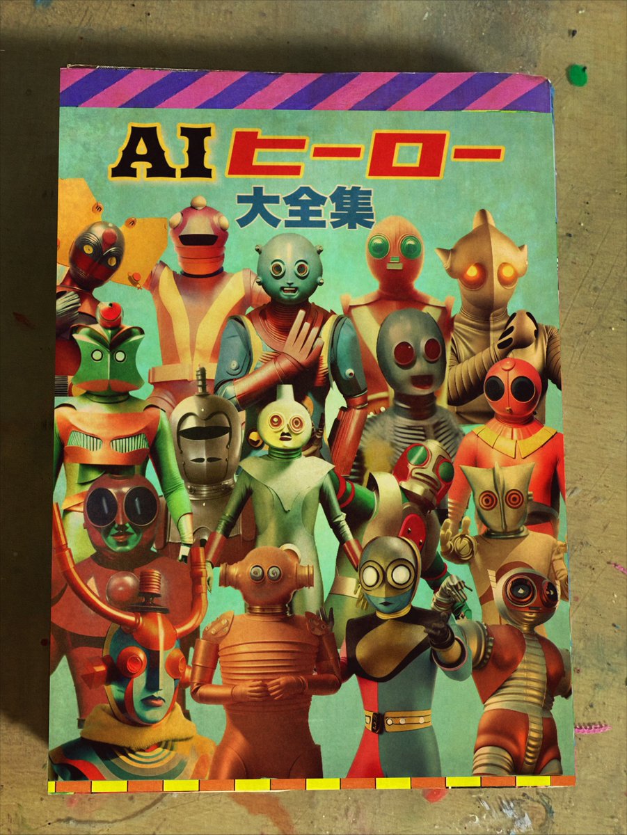 Aiがヒーロー作ったらすごいパチもん感を醸し出してきてもう笑うしかない 元ネタが分かるこの見た目 Togetter