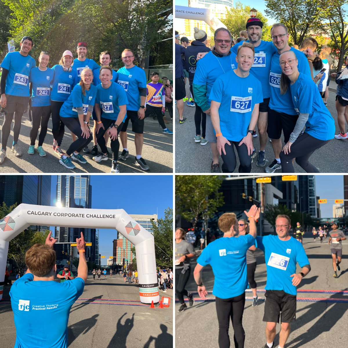 RJC_Engineers's tweet photo. The @Corp_Challenge is in full swing! 
Well done to #TeamRJC Calgary who have participated in the 5K &amp; 10K runs, Bocce Ball, Mini Putt, Obstacle Course, Table Tennis and Food Bank volunteering with more to come.
So far the team has won Silver and Bronze medals!🏅
#communityevents https://t.co/VGCz4TS8yE