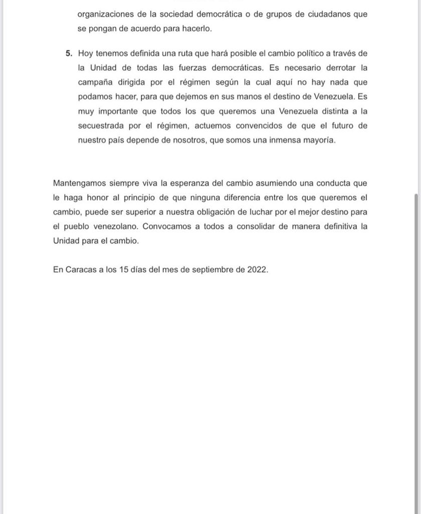 EnCiudadanoVzla's tweet photo. Celebramos la decisión de la Plataforma Unitaria Democrática de conformar una Comisión Nacional de Primaria, que se encargará de ser el ente rector del proceso.

Una propuesta de Encuentro Ciudadano que nuestra presidente @delsasolorzano impulsó desde todos los rincones del país. https://t.co/zUkGdoTw0N