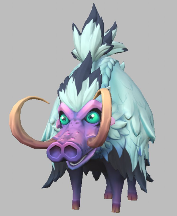 playchronoforge's tweet photo. ⚔ #sneakpeek ! ⚔ 

Sometimes the 3D model captures the concept art so well you actually can barely tell the difference. 

Check this stunning Ice Age enemy from our game and more > https://t.co/qVlt27z8Bn https://t.co/M08BwgTtHK