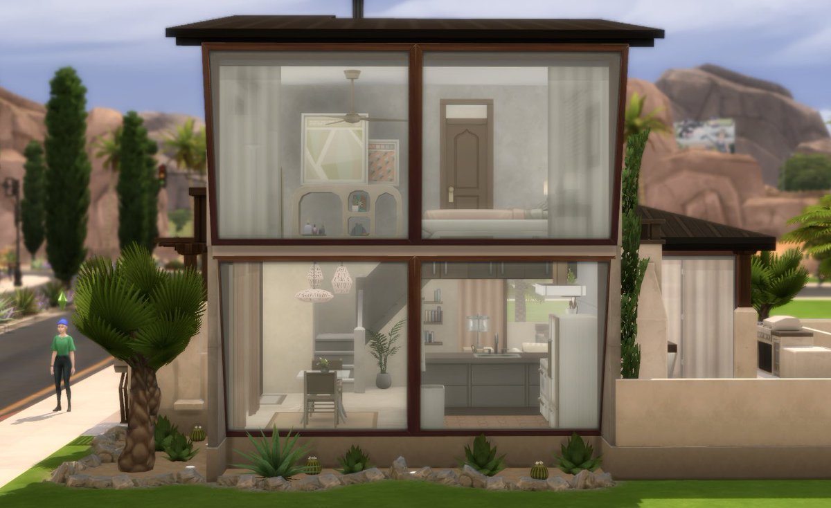 OctoBinx's tweet image. Playing around with the new #DesertLuxeKit items. Love the windows!