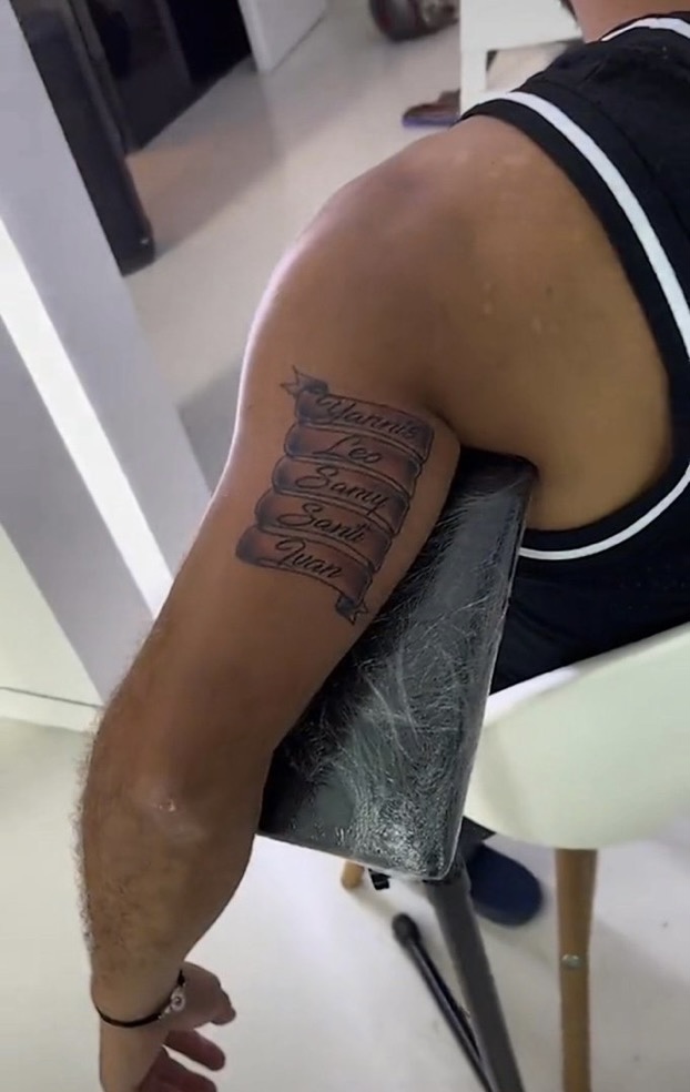 Strange combo: Eden Hazard gets a haircut and in the meantime has the names  of his five children tattooed on the upper arm | Time-out - Archysport