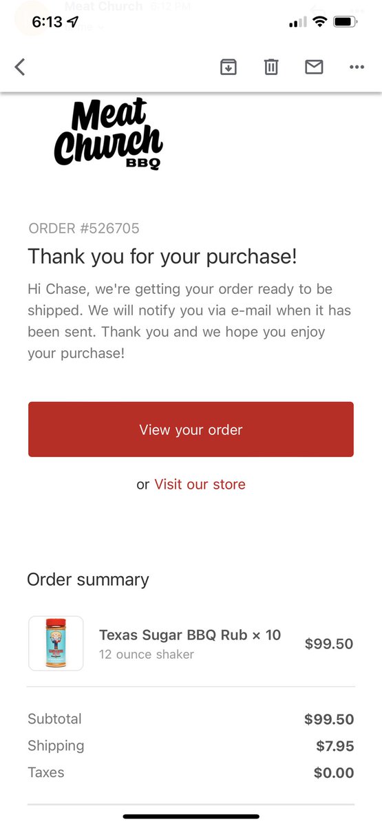 chasec1223's tweet photo. @MeatChurch Can’t wait!!! https://t.co/PJzOcsxdJj