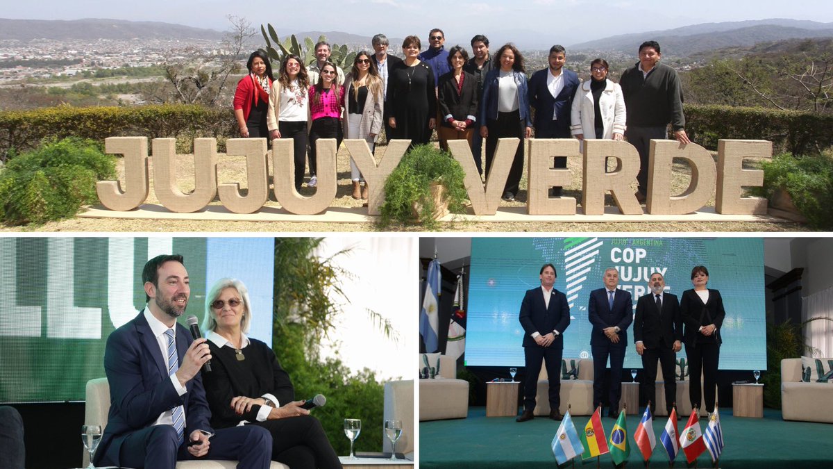 Premios Verdes at the II COP Jujuy Verde 2022!🌎💚

We had the honor of attending this event full of unstoppable people from all over the region. We discussed about climate change and how cooperation and joint action leads to efficient solutions and a better future for everyone.