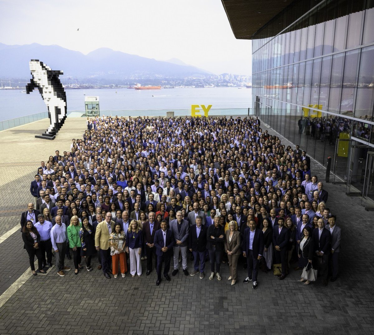Congratulations to the largest cohort of new EY partners and principals yet. What a privilege to celebrate you all in Vancouver, and recognize this milestone as you continue build a #BetterWorkingWorld.