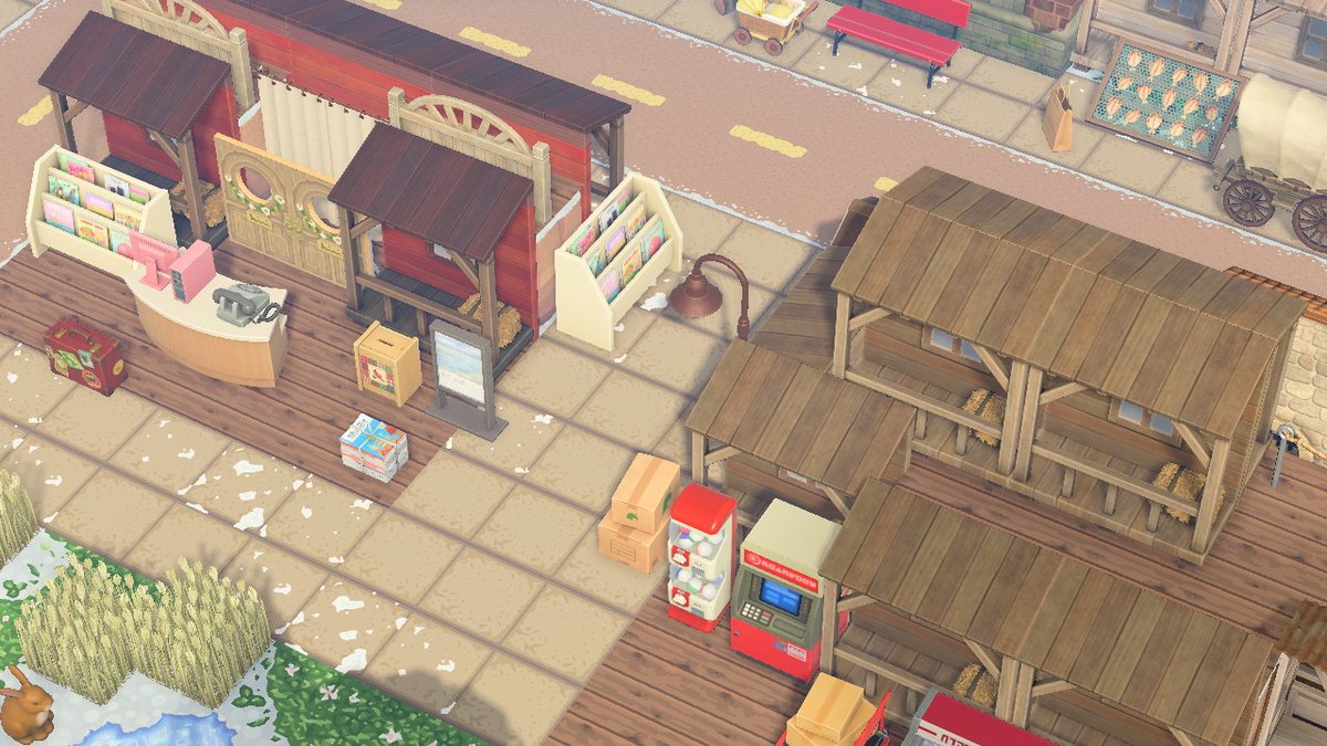 faegalaxy's tweet photo. Some pics of Rosewood so far x 
#ACNHdesign #AnimalCrossing #Towncore https://t.co/F7wniIwz2o
