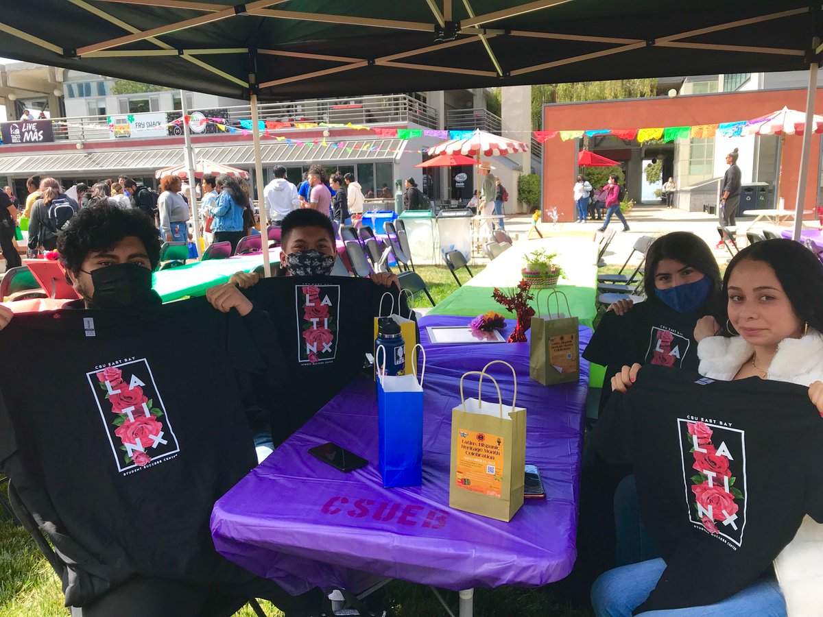 CalStateEastBay's tweet photo. It’s time to celebrate Latinx/Hispanic Heritage Month!

Vanessa Varko Fontana, the Latinx Student Success Center Coordinator, said, “Today is the first day of Latinx/Hispanic Heritage Month... https://t.co/GTRuZ3Jvpw