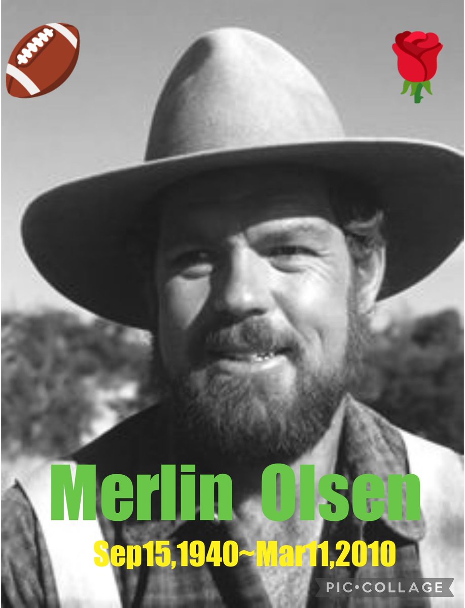 MONOICBM's tweet photo. Happy Birthday 🌹#MerlinOlsen https://t.co/iGSOOrwvpb