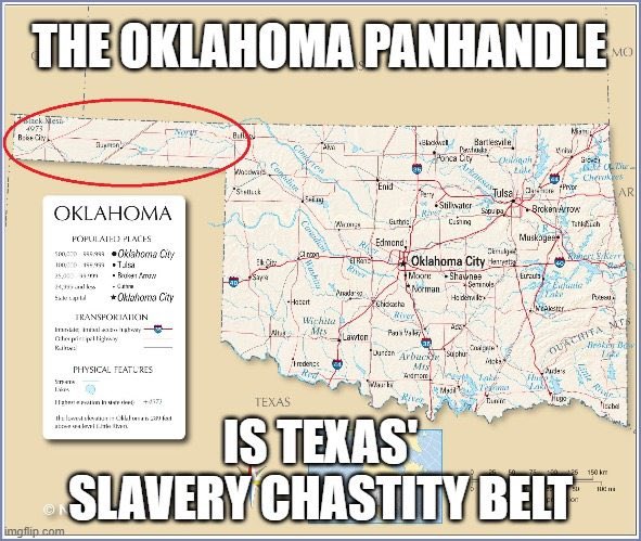 Oklahoma’s Pan Handle aka No Man’s Land 

okhistory.org/publications/e…

#velvetdoor #velvetspace #nomansland #NativeAmerican