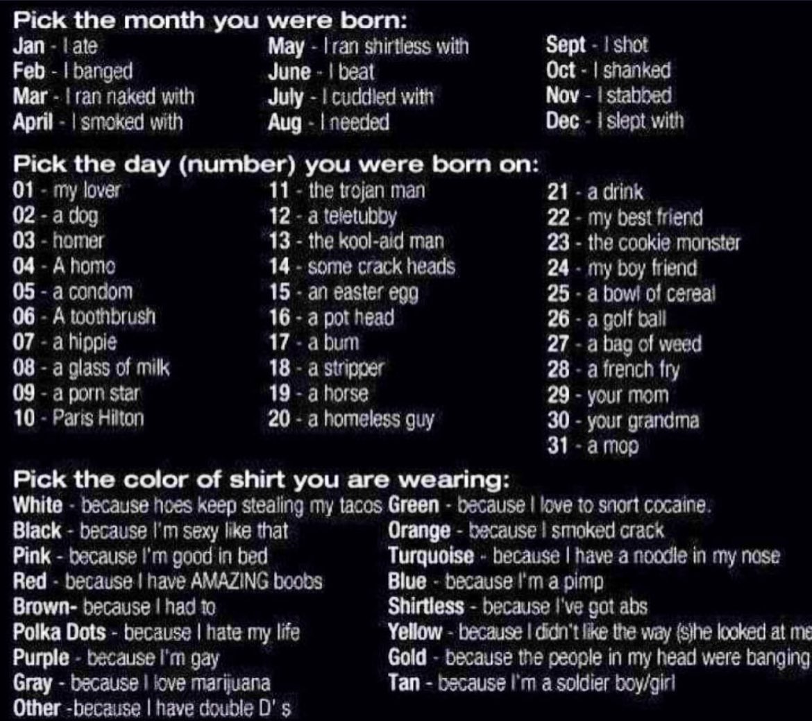 wendeeluvz's tweet photo. I RAN NAKED WITH A DRINK BECAUSE IβM A PIMP! π€£π―π€πΌ #ScenarioGame π https://t.co/dVOuhOUIRt