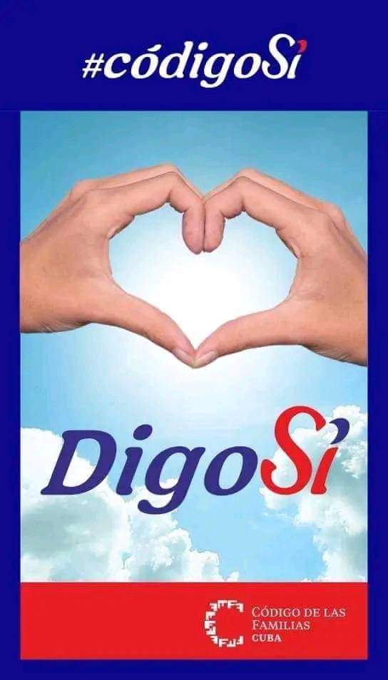 La Familia es la célula fundamental de la sociedad, defender sus derechos, protección y armonía es la voluntad de todo el país. #DigoSí #CodigoDeLasFamilias #CubaPorLaPaz  
 #Guane