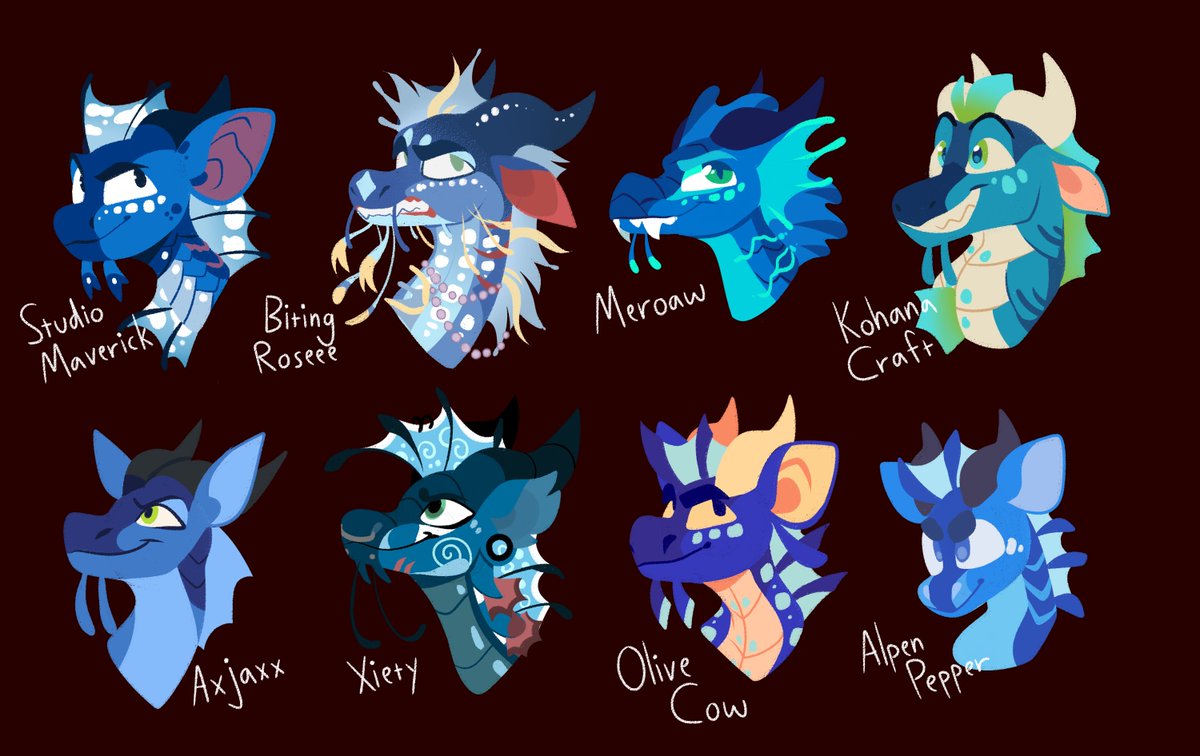 RT @Olive_Cow: Tsunami!!! Forgot to post these lol (artists in thread)
#wingsoffire https://t.co/sM3mqlHM3s