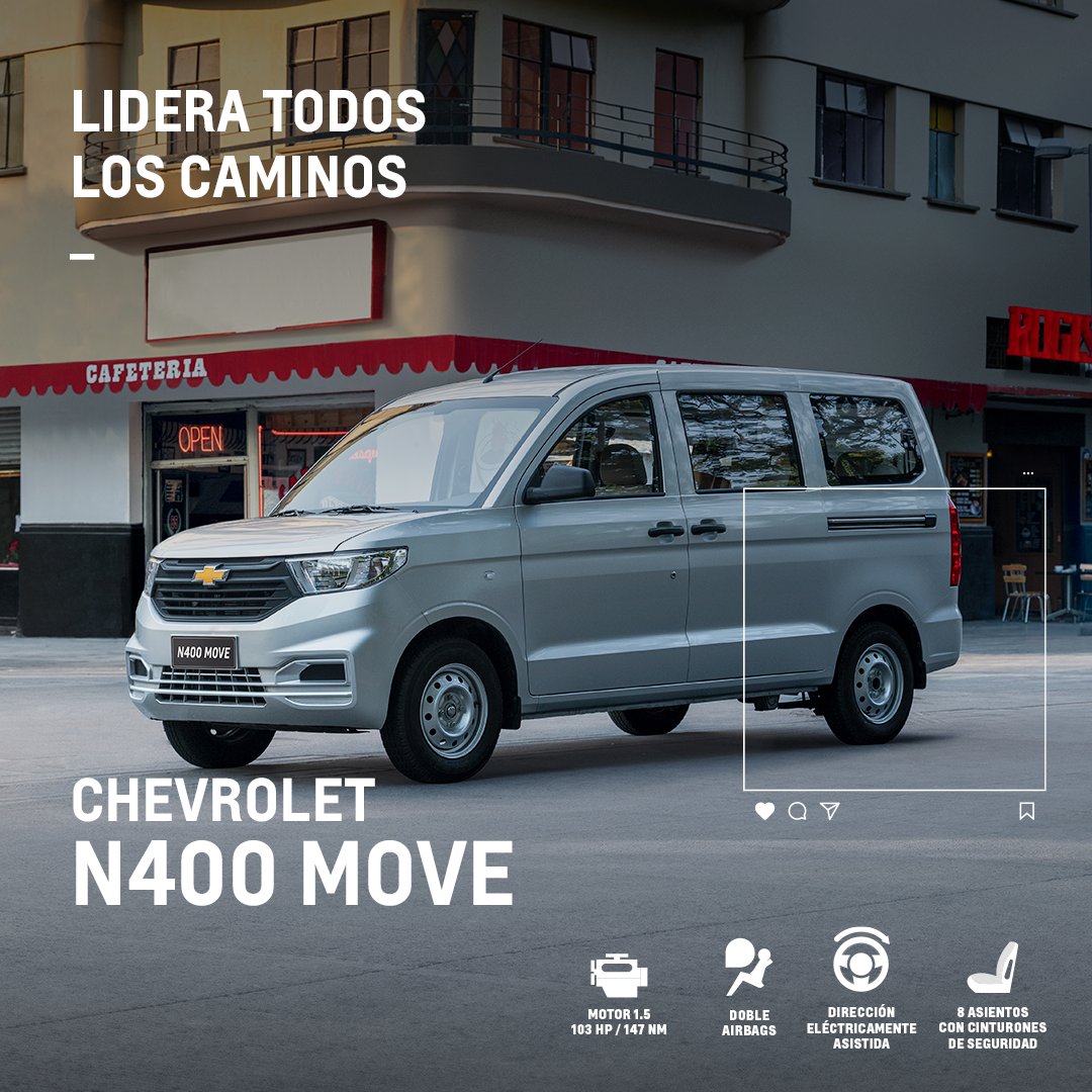 N400 Move es el perfecto balance entre trabajo y familia. Cuenta con un excelente espacio interno y la potencia necesaria para llevarte tan lejos como desees.