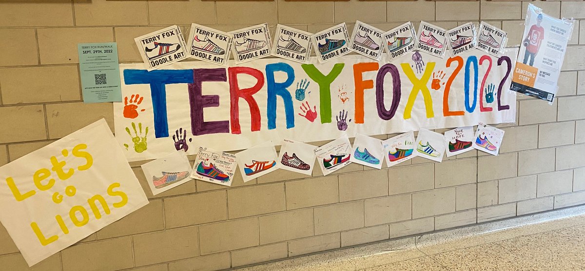 RHKSports101's tweet photo. King is gearing up for our annual Terry Fox Walk/Run.
Thank you Lions for all of your hard work during this week's mentor. Share the link.
@RHKINGarts @RHKingAcademy
https://t.co/SlK3NG0mqa
#lionsroar
#rhking
#Ten4terry https://t.co/kqpSQfCEES