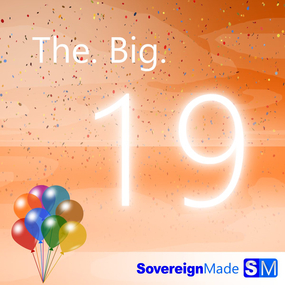 sovereignmade's tweet image. 📣📣📣 Y'all.

It's. My. 19th. Birthday!!!

🎈🎉🥳

#SovereignMade #Sovereign #SovereignNewell #Animation #Narration #Video #Design #HappyBirthdaySovereign