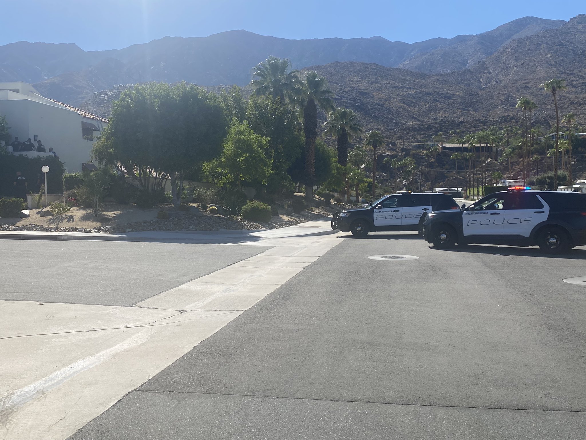 Palm Springs PD on Twitter: "Police Activity Avoid the Area: Officers ...