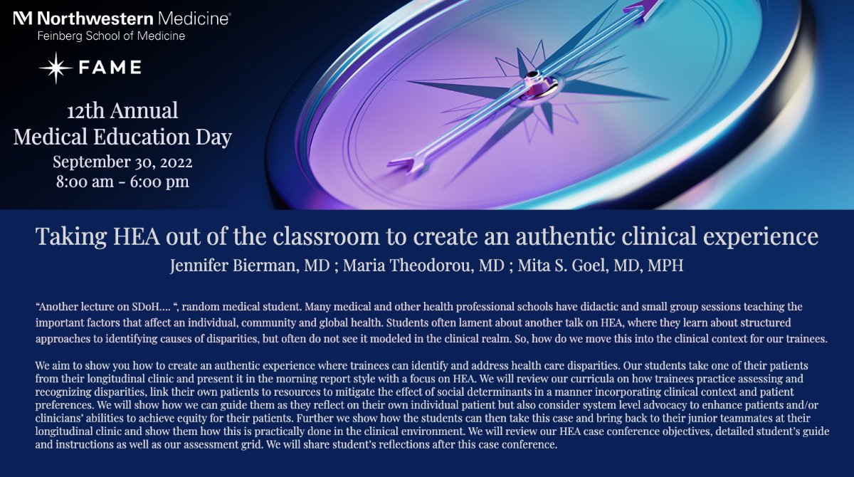 Northwestern FAME tweet media